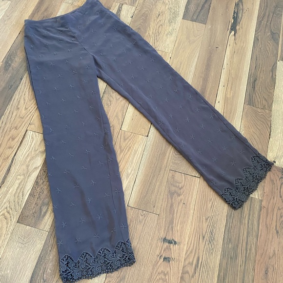 H&M Divided Gray Wide Leg Pants Size 4 - Picture 3 of 12